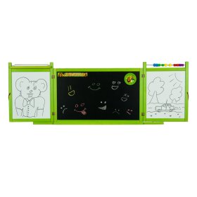 Tablă magnetică/cretă pentru copii pe perete - verde, 3Toys.com