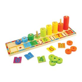Bigjigs Toys Tabla Jigsaw cu numere