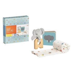 Set cadou pentru pui de elefant Petit Collage