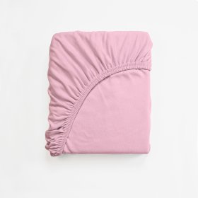 Cearceaf de pat bumbac 200x120 cm - roz, Frotti