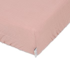 Cearșaf de muselină 140x70 roz