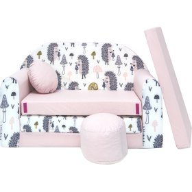 Canapea pentru copii Aricii - roz, Welox