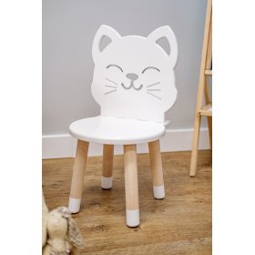 Scaun pentru copii - Pisica - alb, Ourbaby®