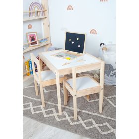Masa pentru copii si 2 scaune LETTO, Ourbaby®
