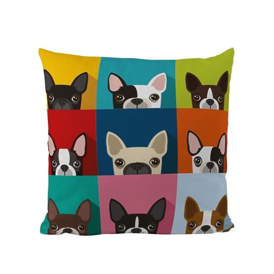 Butter Kings Pillow Bulldog - multicolor