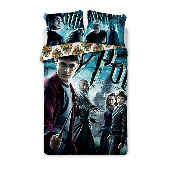 Lenjerie de pat copii 140x200 cm + 70x90 Harry Potter