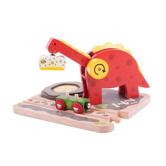 Macara de dinozaur Bigjigs Rail