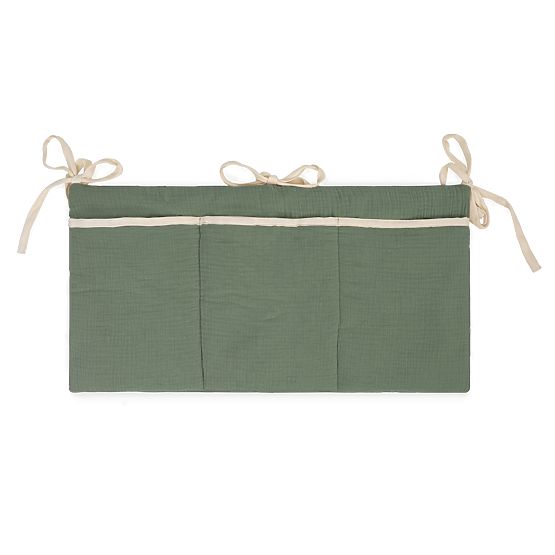 Organizator din muselină Ourbaby 30x60 cm - verde