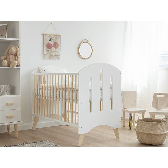 Pătuț pentru copii Baby Dream 120x60 cm - alb