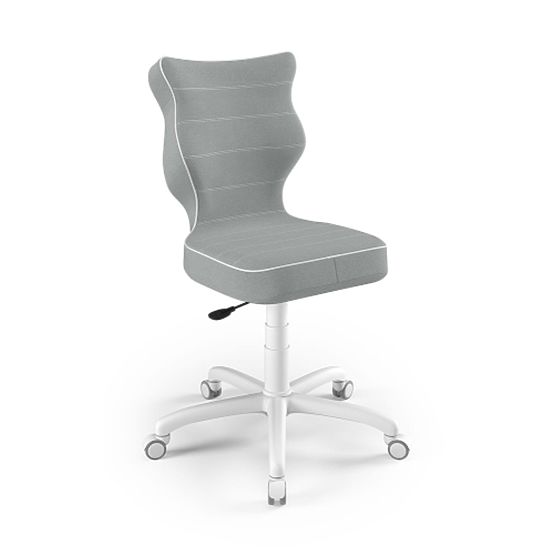 Scaun ergonomic pentru birou ajustat la înălțimea de 146-176,5 cm - gri