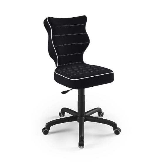 Scaun ergonomic pentru birou ajustat la înălțimea de 146-176,5 cm - negru