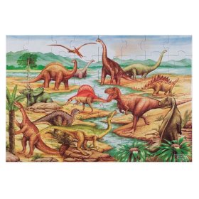 Puzzle de podea dinozauri 48 piese