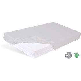 Foaie de bambus impermeabila 120x60 cm - gri, Babymatex