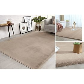 Covor de matase Rabbit New - Taupe, VOPI kids