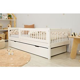 Pat pentru copii Teddy Plus - alb, Ourbaby®