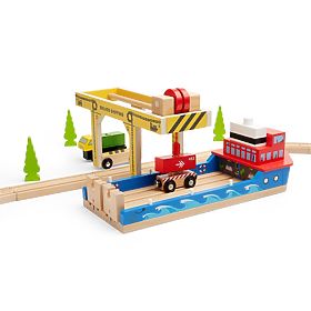 Macara portal din lemn, Bigjigs Rail