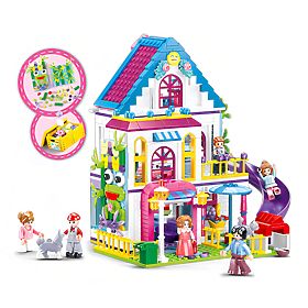 Set de construcție Sluban Girls Dream M38-B0974 - Vilă distractivă, Sluban